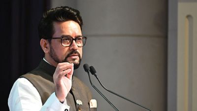 IPC turns down Indian Sports Ministry's proposal for ad hoc committee to manage Paralympic Committee of India Sports Minister Anurag Thakur in this frame. (Getty Images)