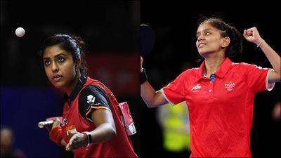 Ayhika Mukherjee, Sreeja Akula stupefy World No.1 and 2 but unreal display not enough to beat China Ayhika Mukherjee and Sreeja Akula (File Photo: Getty Images)