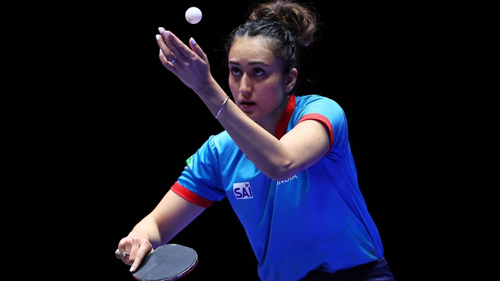After 2 losses to China, Manika Batra helps India women beat Hungary; men’s team loses to Poland in World Table Tennis Championships Manika Batra of Team India competes in the group match against Wang Manyu of Team China. (Getty Images)