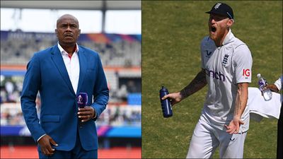 Ian Bishop hits out at Ben Stokes for crying foul over umpire's call, says 'Batters will have to live with consequences' Ian Bishop (left); Ben Stokes shouting during drinks break on Day 4 (Getty Images)
