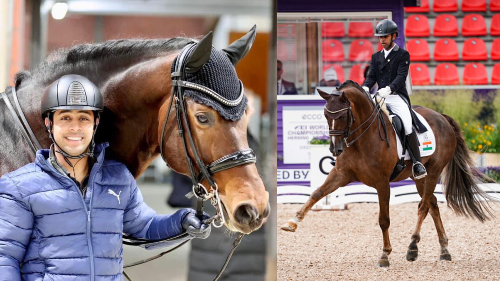 Paris Olympics 2024: Anush Agarwalla secures India’s first equestrian quota in dressage Indian Equestrian star Anush Agarwalla. (Photo Courtesy: Twitter/Anush Agarwalla)