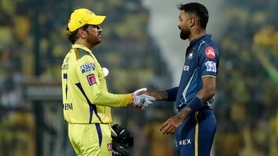 IPL chairman reveals season opener's date, says initially only 15 days' schedule will be announced due to this reason CSK captain MS Dhoni with Hardik Pandya (File Photo: Getty Images)