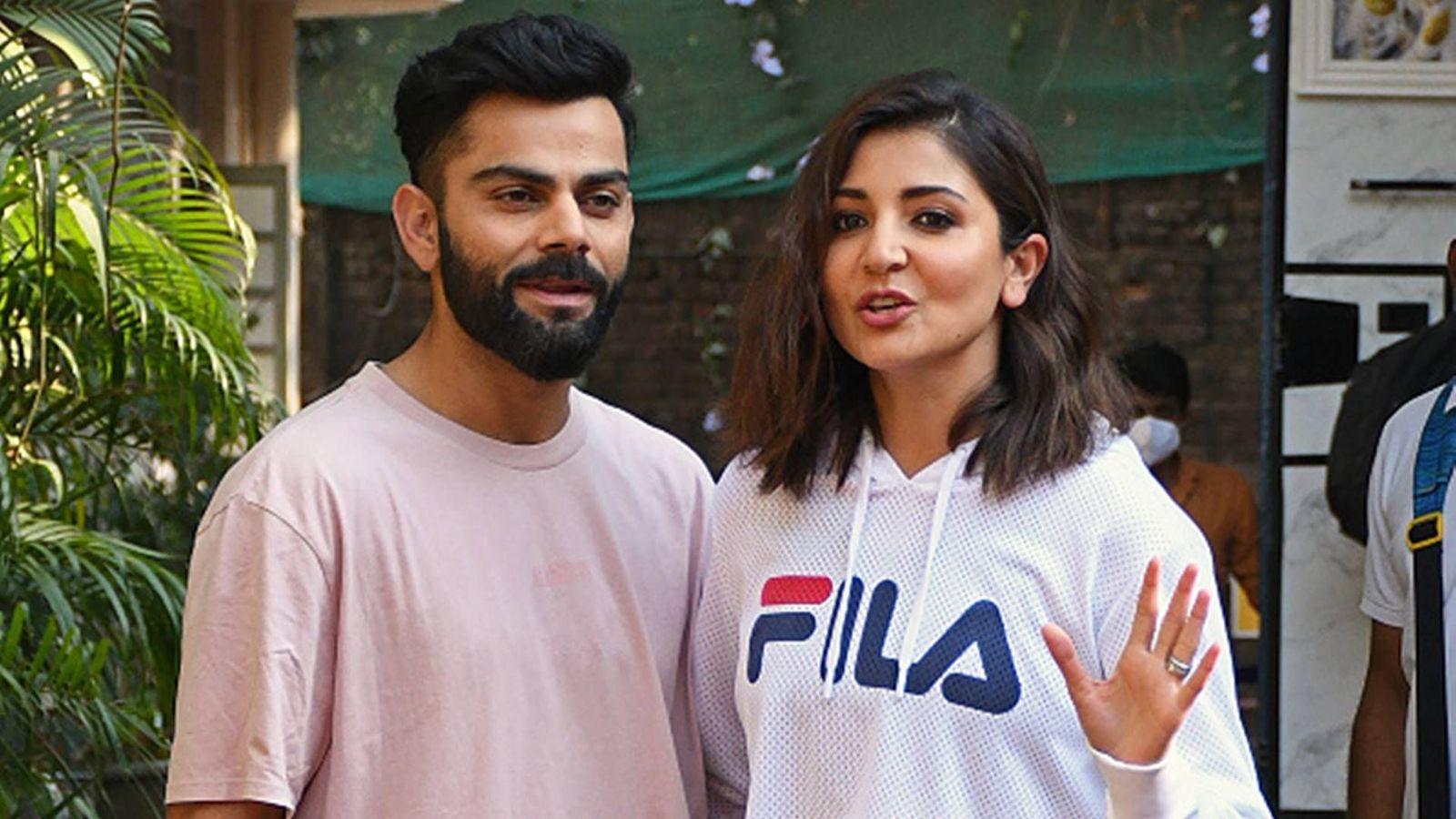Virat Kohli, Anushka Sharma welcome their second child; reveal name of 'baby boy' in Instagram post Virat Kohli and Anushka Sharma interacting with fans (Getty Images)