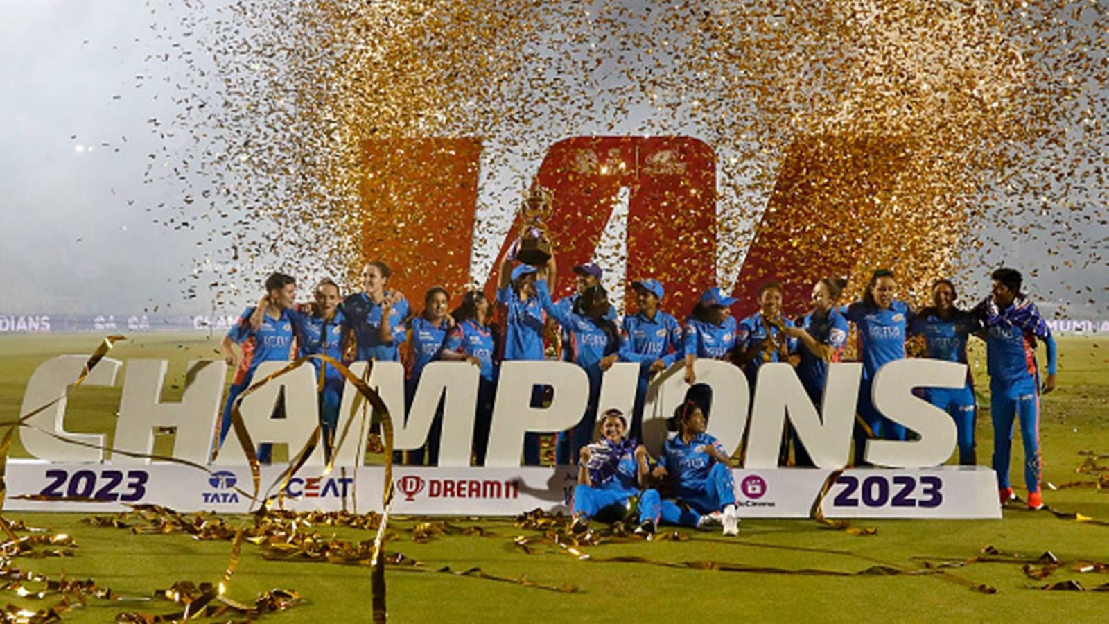 WPL franchises were brought for a total of Rs 4669 crores, price of broadcasting rights will blow your mind: Know major financial details about league here Mumbai Indians players with trophy of Women's Premier League inaugural edition (File Photo: Getty Images)