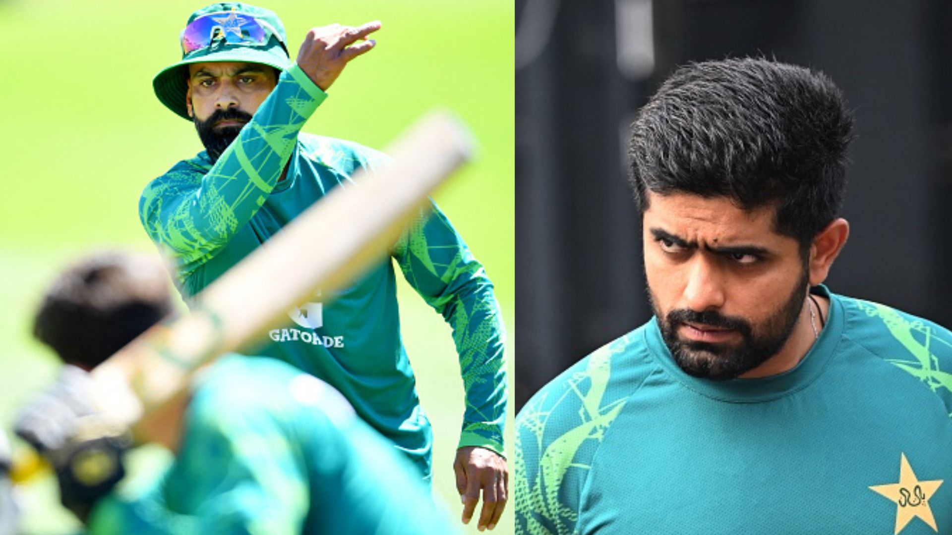 Mohammad Hafeez blames Babar Azam, Mickey Arthur for Pakistan's fitness woes, says 'When fat levels of players were checked...' Pakistan's star batter Babar Azam and former cricketer Mohammad Hafeez in this frame. (Getty)