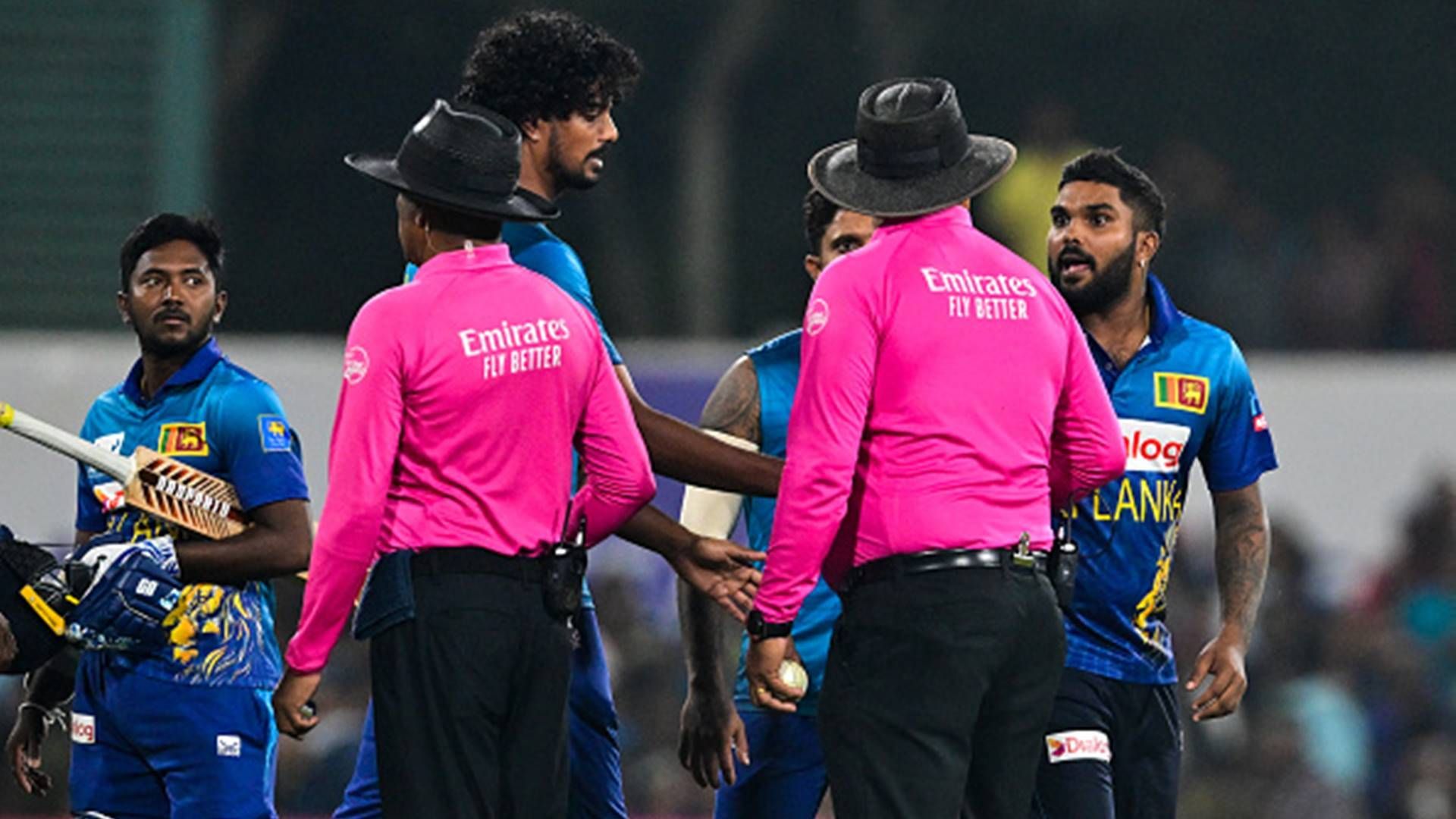 'That umpire isn't suited to international cricket, much better if he did another job': Hasaranga lashes out at umpire for missed no-ball call  'That umpire isn't suited to international cricket, much better if he did another job': Hasaranga lashes out at umpire for missed no-ball call
