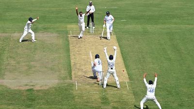 IND vs ENG: Ravichandran Ashwin becomes 4th cricketer in history to pick 100 wickets and score 1,000 runs against England in Tests; check list here Indian players appeal for a lbw decision.