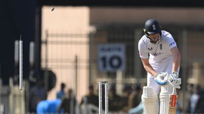 WATCH: Akash Deep sends Zak Crawley's off stump cartwheeling 15 meters on illegal delivery, bounces back with 3 quick wickets; video viral England opening batter Zak Crawley.
