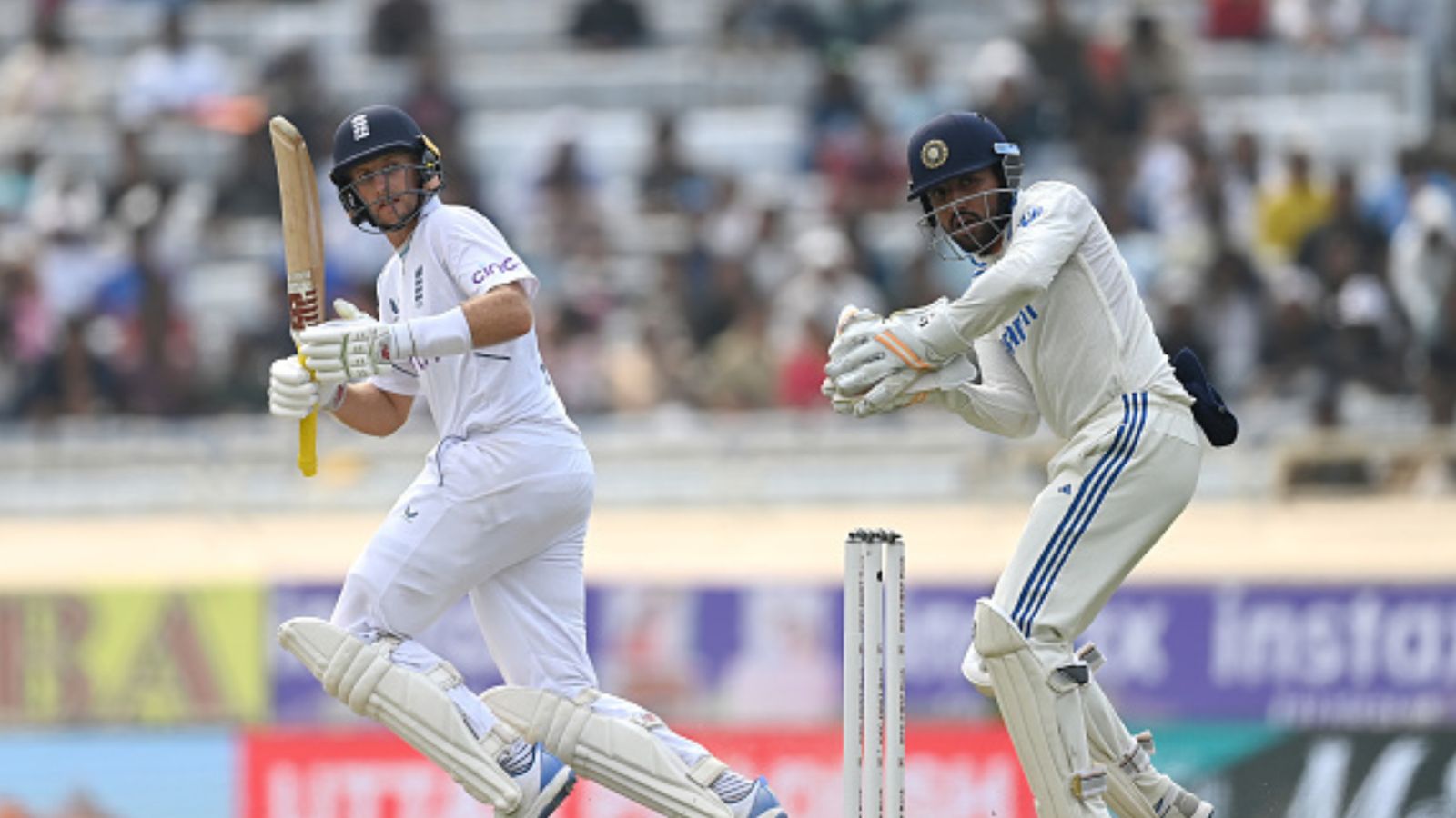 Joe Root scripts history with roaring ton, becomes only batter to achieve this mega Test milestone against India England's batting maestro Joe Root in action during Day 1 of the 4th Test against England on February in Ranchi. (Getty)
