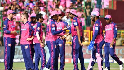 Rajasthan Royals' home stadium in Jaipur sealed off controversially ahead of IPL 2024, Reason will blow your mind Rajasthan Royals' players in a huddle in this frame. (Getty)