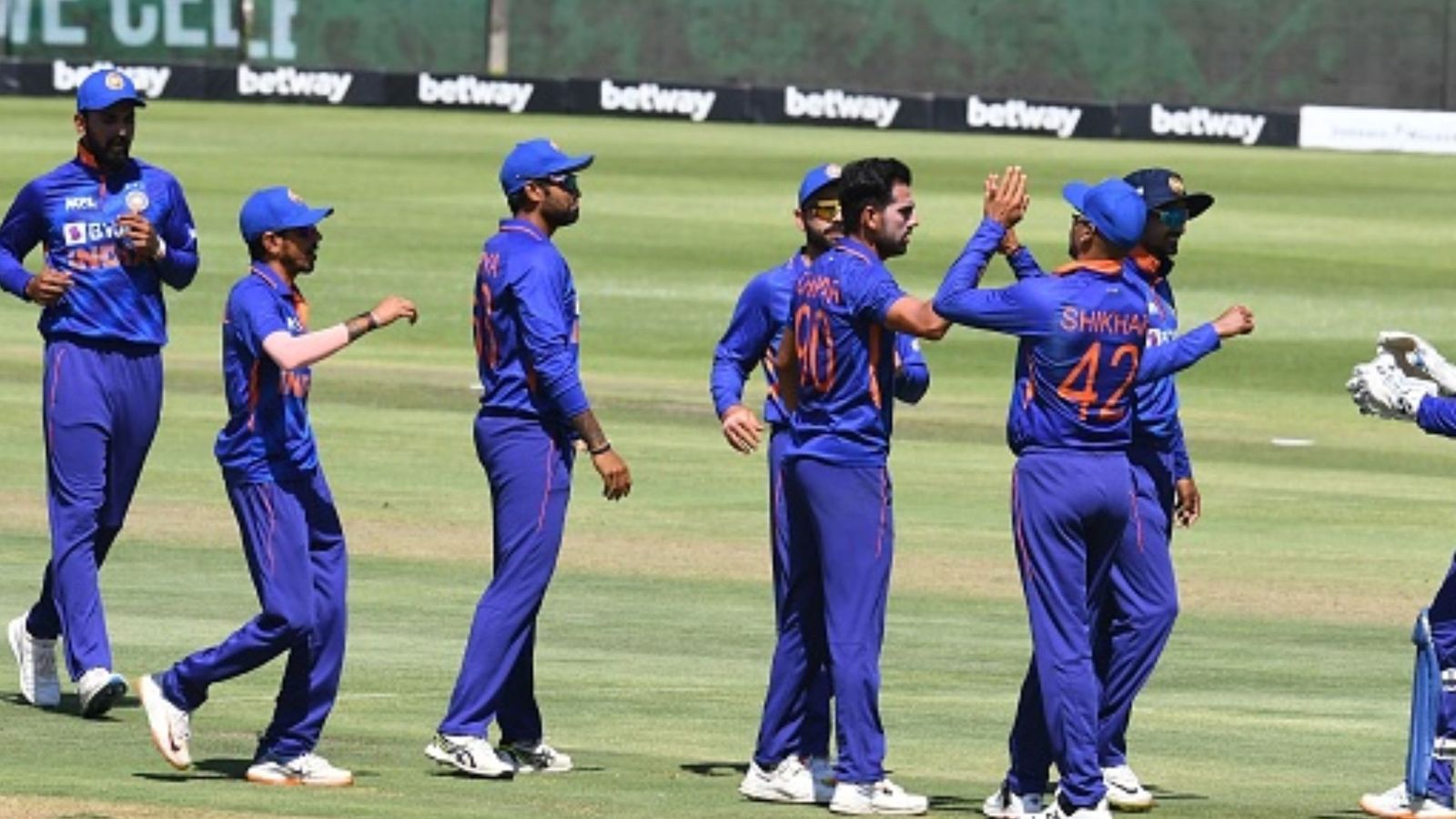 Star India cricketer vents out frustration on social media after being accused of 'lying' by food delivery company India cricketers snapped while celebrating a wicket.