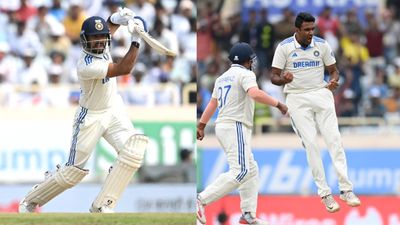 IND vs ENG: Dhruv Jurel's heroics, R Ashwin's masterful fifer put India on cusp of series victory as England set 192-run target in Ranchi Test India's Dhruv Jurel (left), R Ashwin (right) and Sarfaraz Khan in this frame. (Getty)