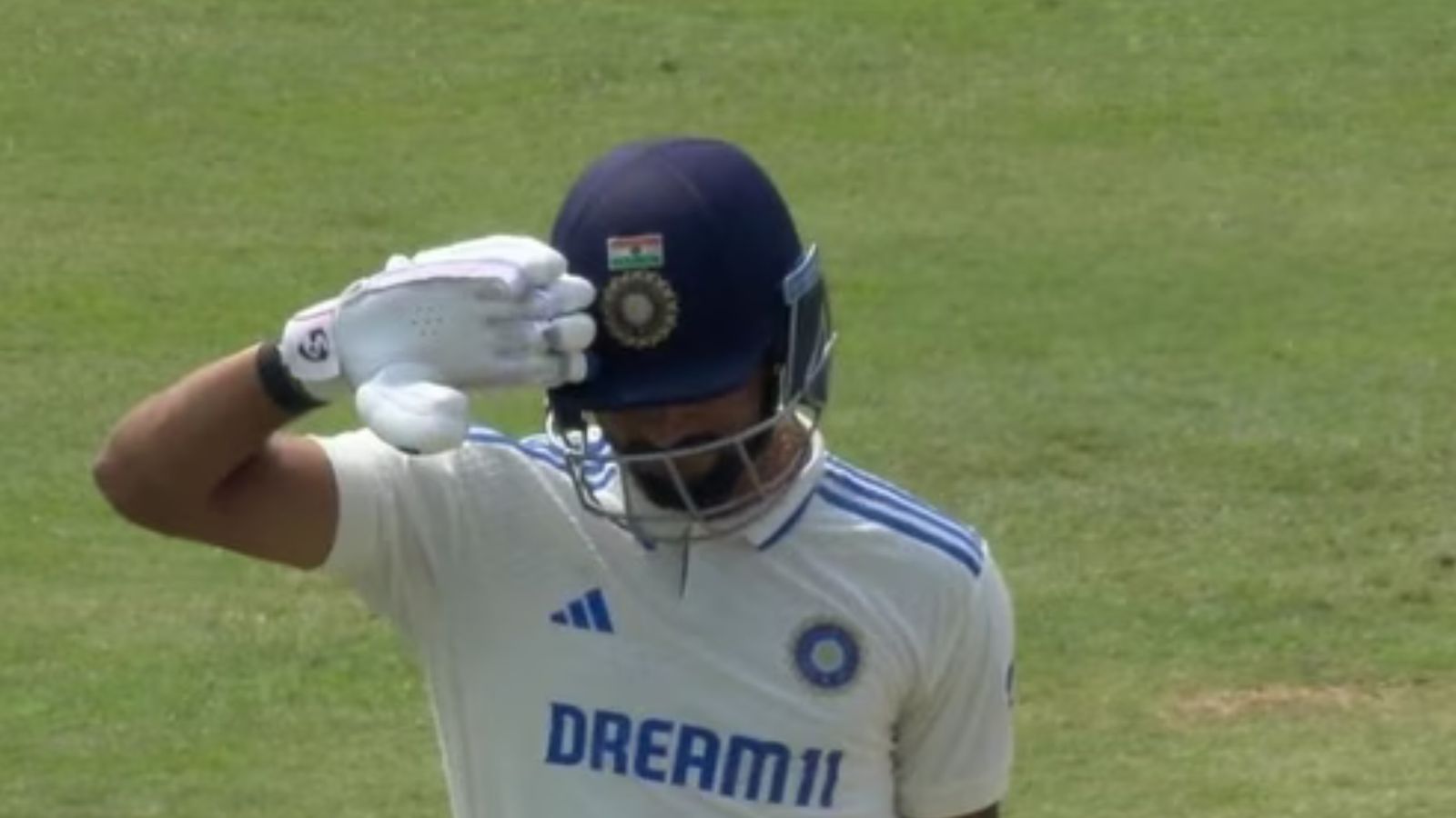 'Ek salute to dikha de': Dhruv Jurel after fulfilling Kargil war veteran father's wish with special celebration post maiden Test fifty vs England 'Ek salute to dikha de': Dhruv Jurel after fulfilling Kargil war veteran father's wish with special celebration post maiden Test fifty vs England