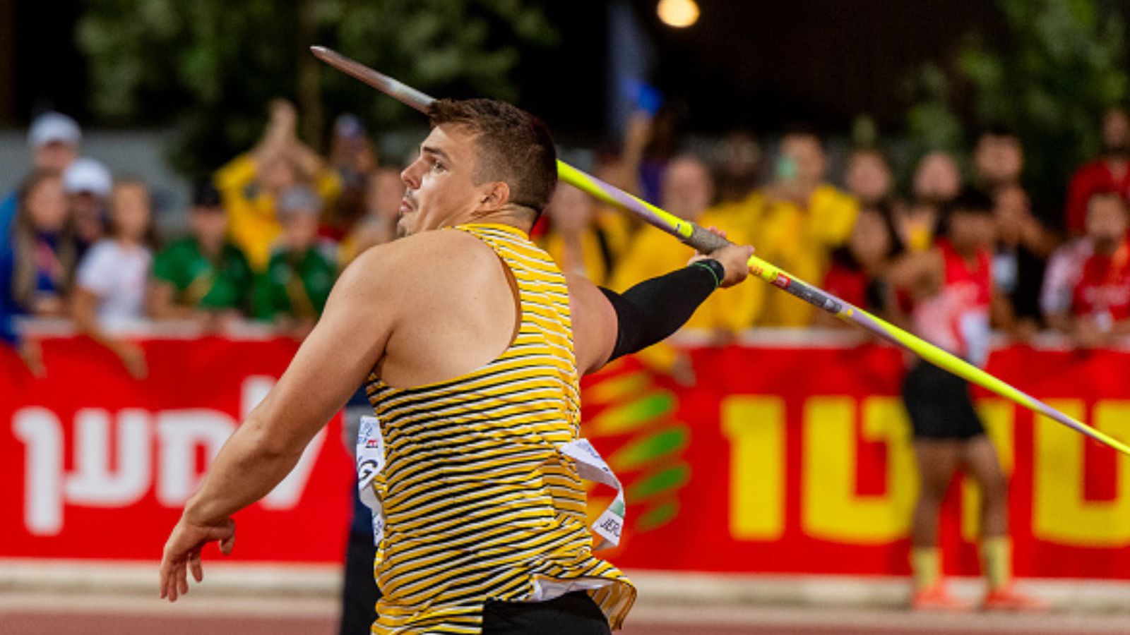19-year-old becomes youngest javelin star to throw 90m to give big guns Neeraj Chopra, Jakub Vadlejch headache Max Dehning of Germany competes in Men's Javelin Throw during European Athletics U20 Championships Jerusalem - Day Three on August 09, 2023 in Jerusalem. (Getty)