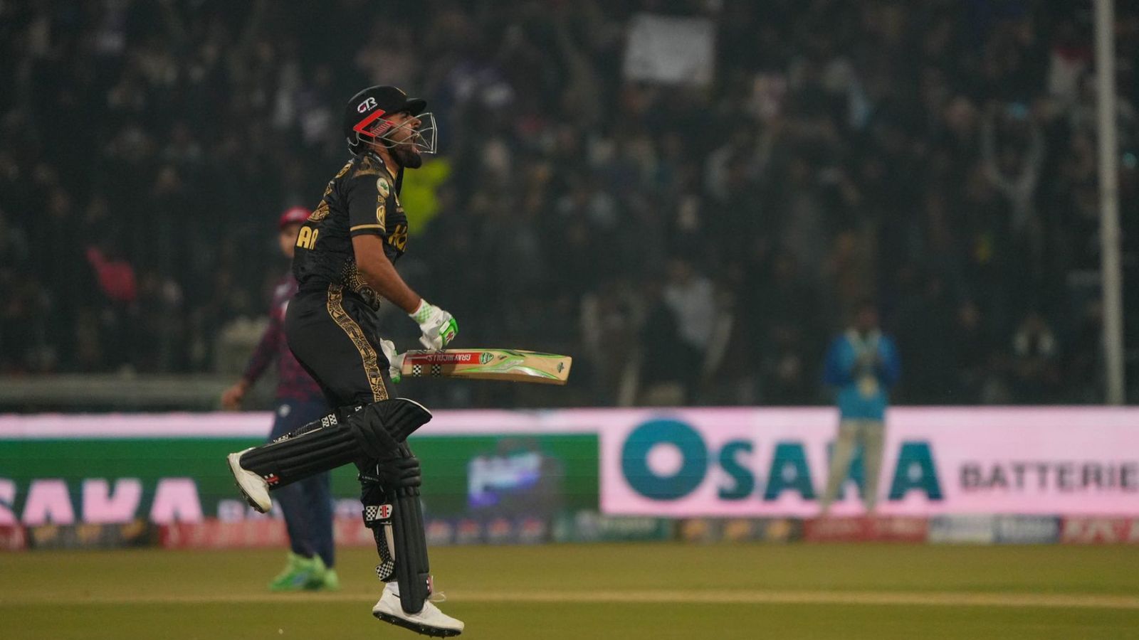 WATCH: Babar Azam's wild celebration after scoring 11th T20I century sets the internet on fire; video goes viral Peshawar Zalmi captain Babar Azam.