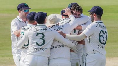 Ireland beat Afghanistan by 6 wickets to register maiden Test win; surpass India, South Africa with historic triumph Ireland players celebrating a wicket against Afghanistan (Photo Courtesy: Cricket Ireland, X)