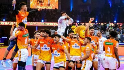 PKL 2024 final: Puneri Paltan clinch maiden title in a thrilling showdown against Haryana Steelers Puneri Paltan players celebrate their maiden title win (Photo Courtesy: PKL, X)