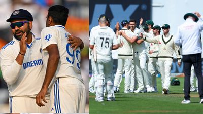 Rohit Sharma’s India rocket to top of WTC 2023-2025 points table after Australia beat NZ in 1st Test Left Frame: India's Rohit Sharma with R Ashwin. Right frame: Australian team celebrate after beating New Zealand in 1st Test. (Getty)