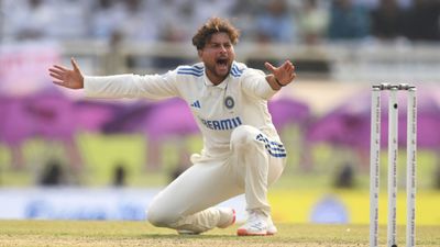 Kuldeep Yadav nears impressive milestone, poised to join India's exclusive 50-wicket club across formats; check list here Kuldeep Yadav of India. (Getty Images)