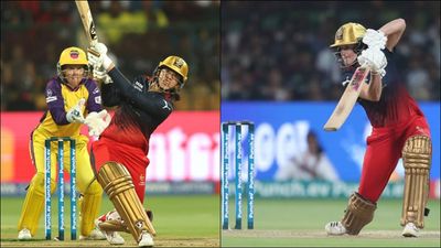 WPL 2024: Mandhana's graceful 80, Perry's destructive fifty leads RCB to 23-run win over UP Warriorz in last match of Bengaluru leg RCB's Smriti Mandhana and Ellyse Perry play shots against UP Warriorz (Photo Courtesy: WPL, X)