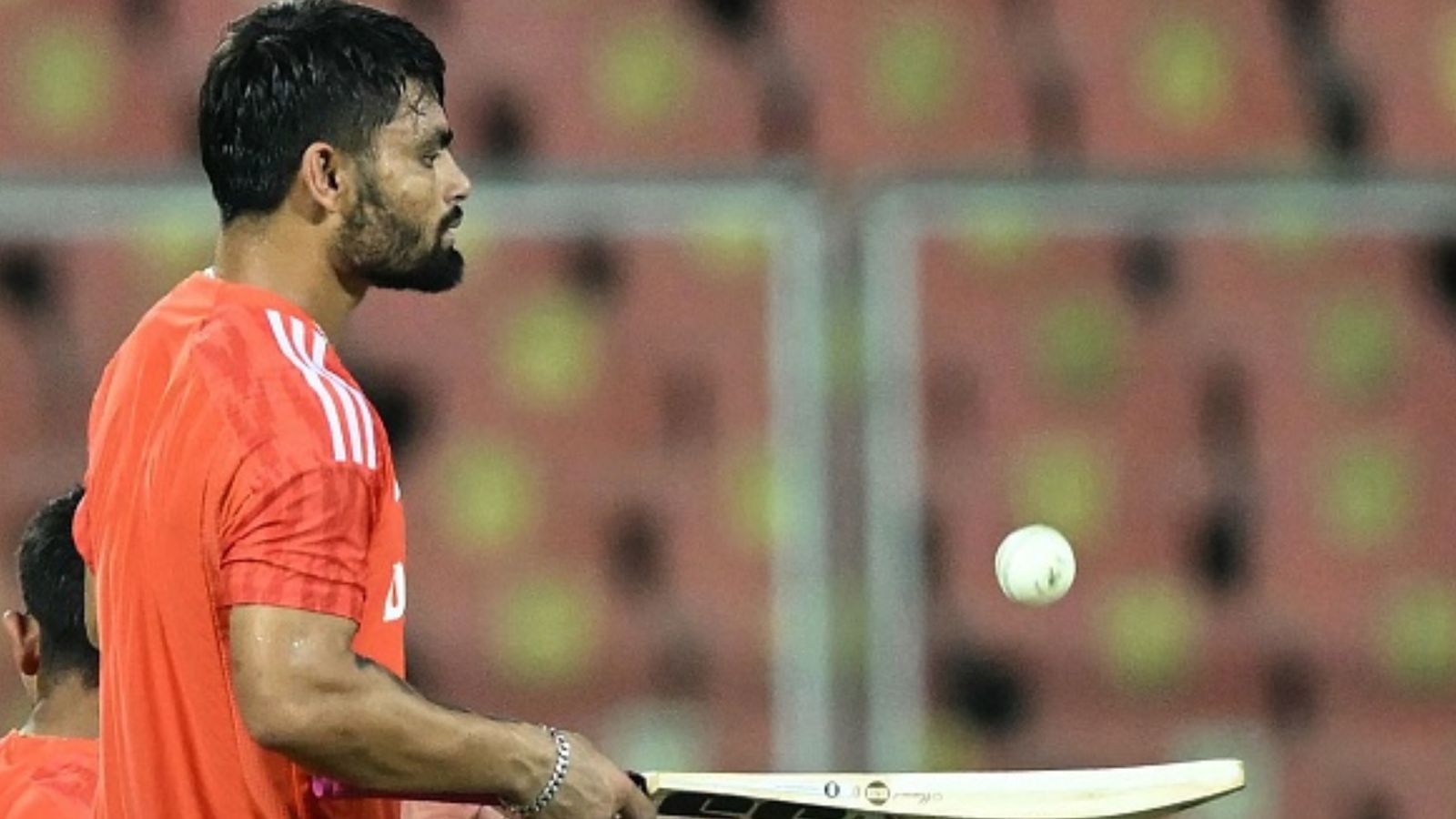 Rinku Singh reaches Dharamsala ahead of fifth and final Test against England; Will he feature in India's playing XI in dead rubber? India's star batter Rinku Singh in this frame. (Getty)