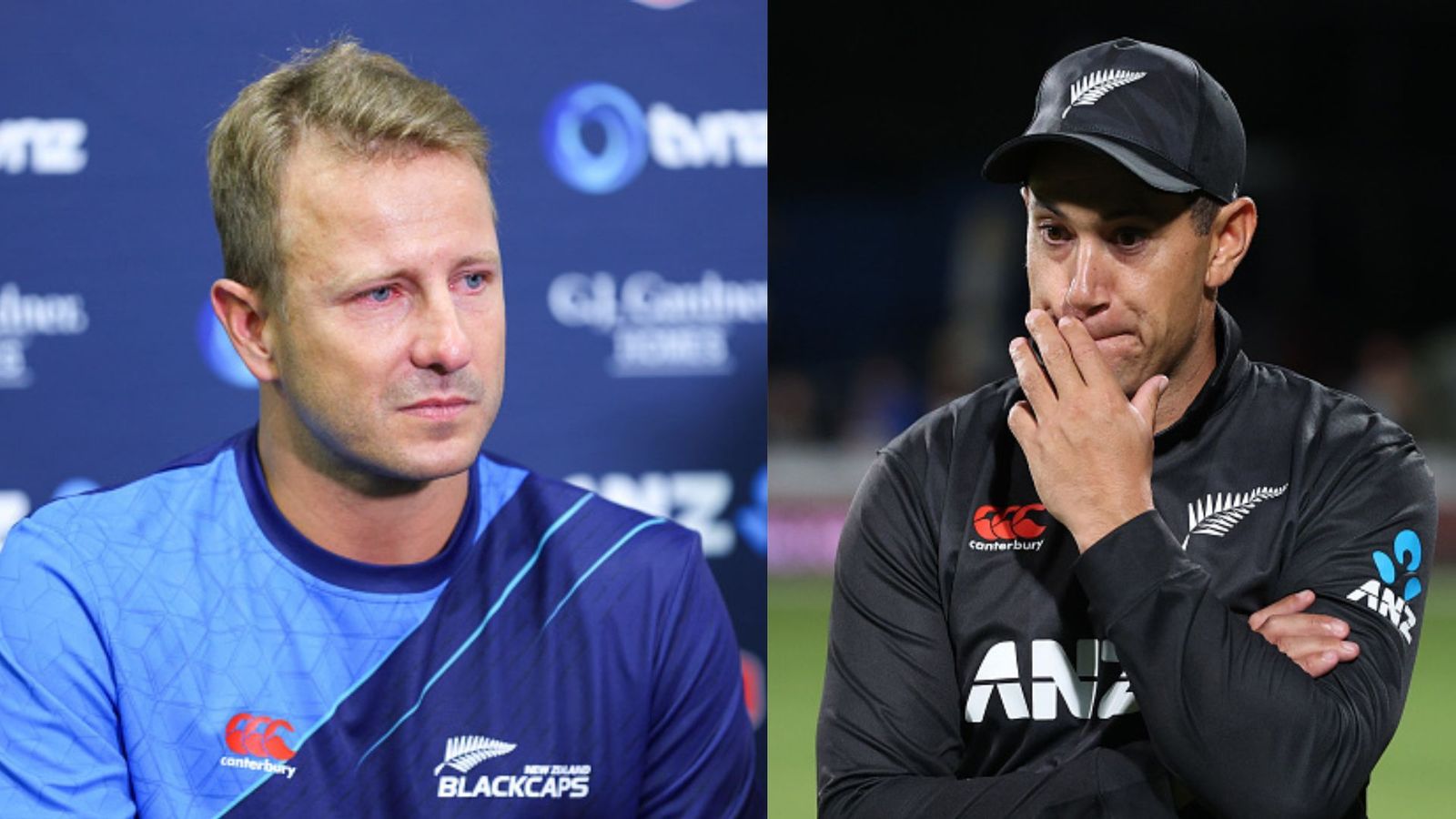 Neil Wagner’s retirement was forced? Ross Taylor makes big revelation on Kiwi pacer and team amidst Test series against Australia New Zealand's Retired Neil Wagner (Left) and former star batter Ross Taylor. (Getty Images)