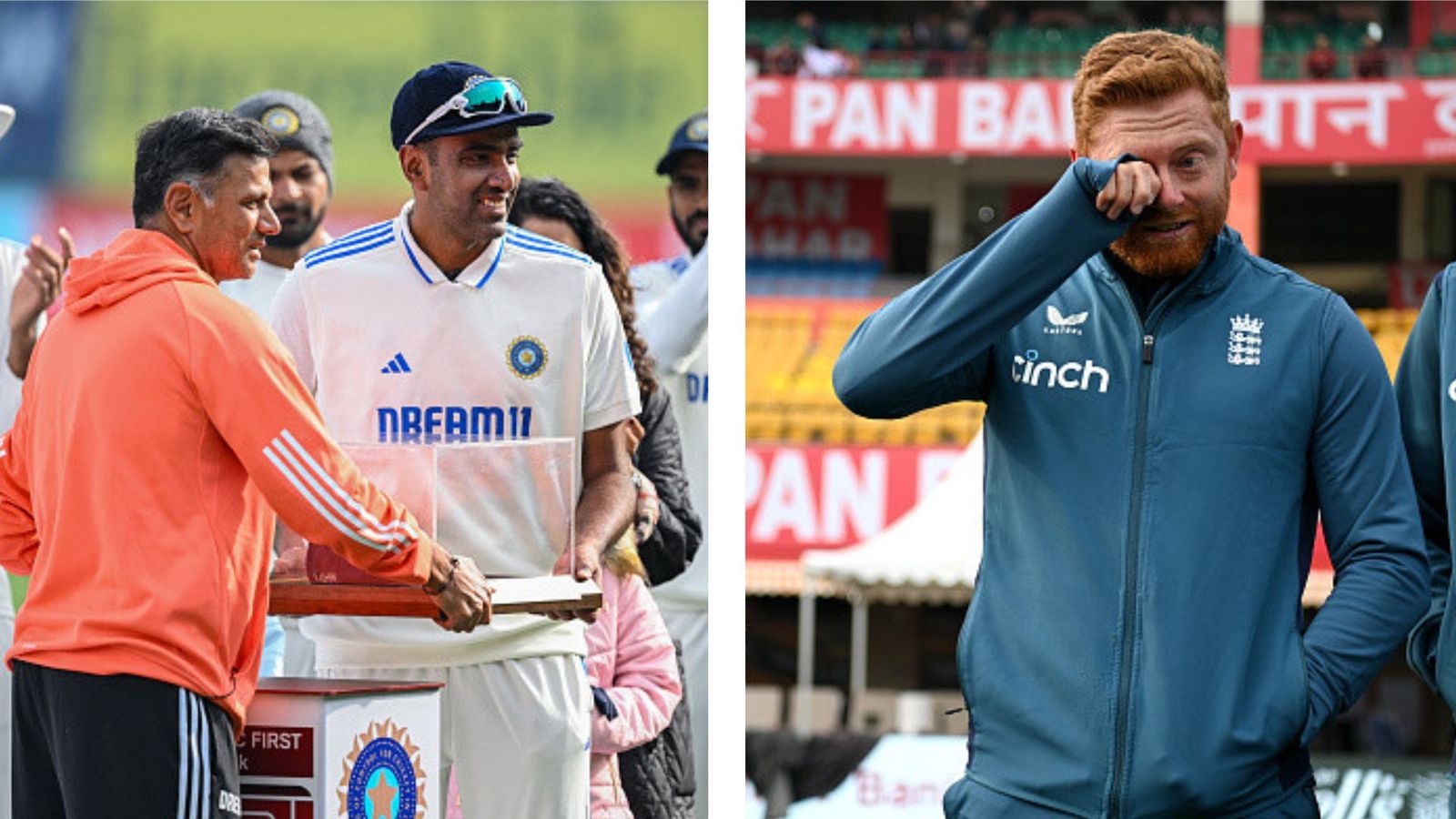 IND vs ENG: 4 instances when 2 cricketers marked their 100th Test in the same game; check fascinating list here Ravichandran Ashwin and Jonny Bairstow marked their 100th Test in Dharamsala.
