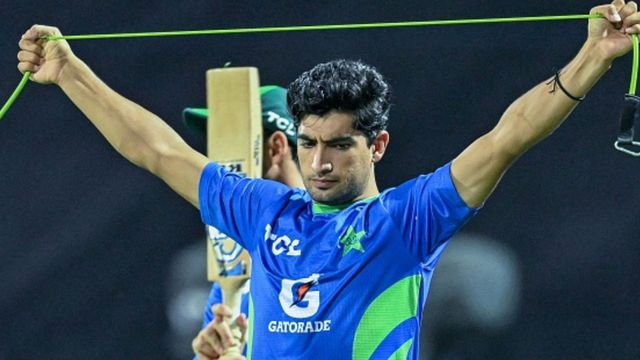 'In Pakistan, your career can end up resting in peace if...': Naseem Shah highlights the unfortunate state of country's cricket culture Pakistan fast bowler Naseem Shah.