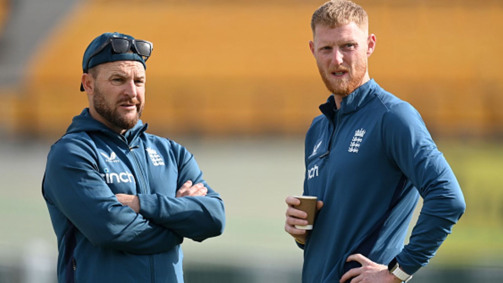 IND vs ENG: Furious ex-England captain makes bizarre statement, urges players to ignore instructions from Ben Stokes and Brendon McCullum Brendon McCullum (L) and Ben Stokes (R).