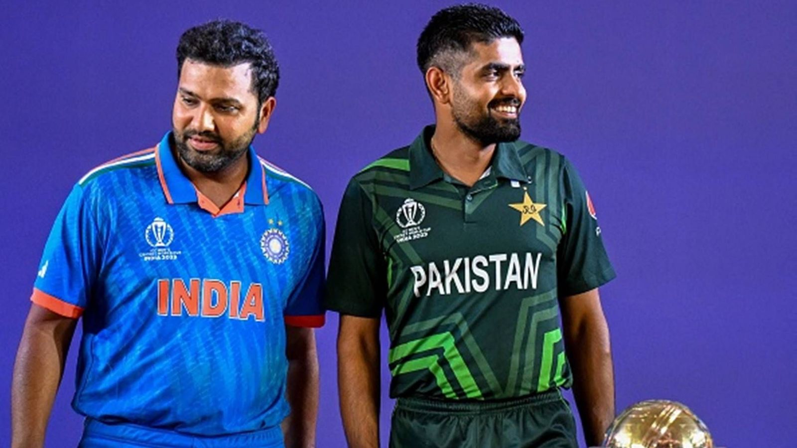 New PCB chairman Mohsin Naqvi anxious over India's participation in Champions Trophy 2025, wants assurance from BCCI India's Rohit Sharma and Pakistan's Babar Azam (File Photo: Getty Images)
