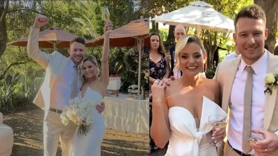 Gujarat Titans' superstar batter ties knot with longtime girlfriend and polo player ahead of IPL 2024, SEE PICS South African star cricketer David Miller and her newly wed wife Camilla Harris. (X)