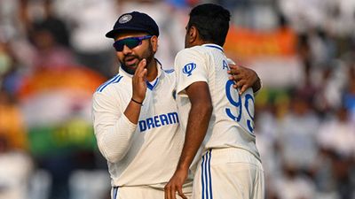 'I was crying... there was no flight in evening from Rajkot': R Ashwin narrates how Rohit Sharma helped him during family emergency R Ashwin celebrating a wicket with skipper Rohit Sharma (Getty Images)