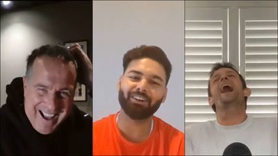 Rishabh Pant trolls Michael Vaughan on his own podcast with a one-liner to leave Adam Gilchrist in splits; watch video Rishabh Pant during a podcast with Adam Gilchrist and Michael Vaughan (Screengrab: Club Prairie Fire podcast, Youtube)