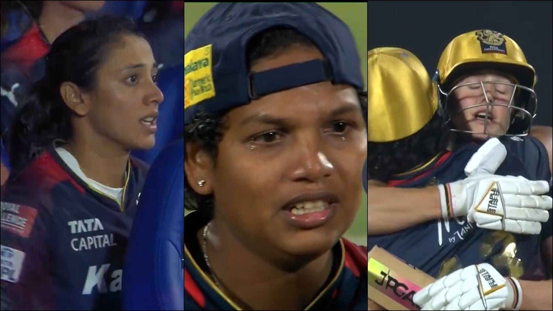 One minute, 20 seconds-long video sums up RCB players' raw emotions on winning their maiden WPL title RCB players emotional after their maiden title win (Screengrab: WPL, X)