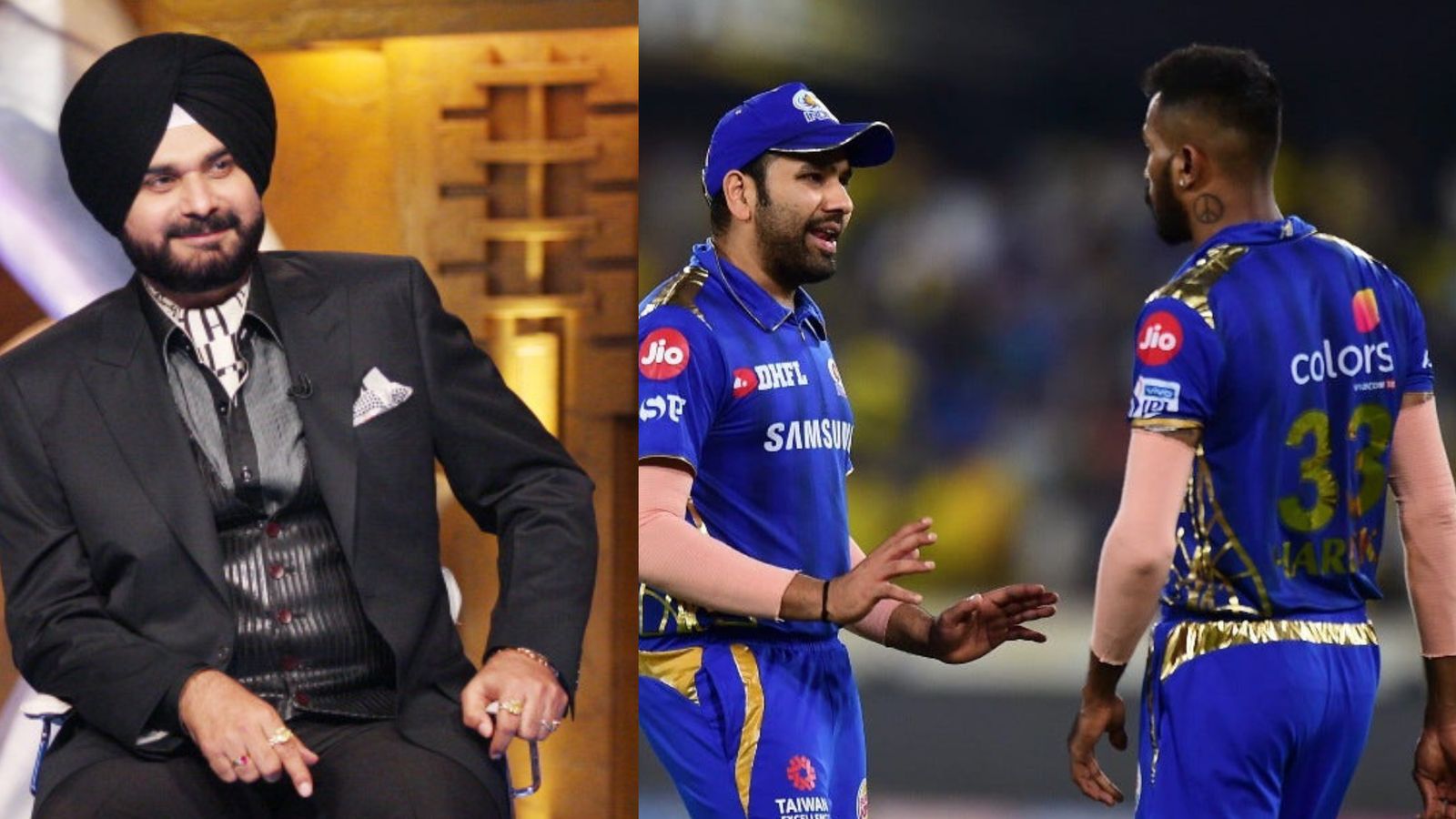 'Hardik Pandya would run to Rohit Sharma...' — Navjot Singh Sidhu's bold commentary on MI captaincy transition sparks debate Left: Former India's star batter Navjot Singh Sidhu. Right: Mumbai Indians' Rohit Sharma and Hardik Pandya. (X)