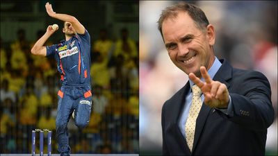 LSG head coach Justin Langer backs 21-year-old Delhi pacer with 12 T20 wickets who can fill in Mark Wood’s shoes Former LSG pacer Mark Wood; LSG head coach Justin Langer (File Photo: Getty Images)