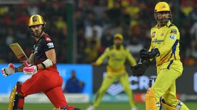 IPL 2024, CSK vs RCB Preview: Chennai steps into a new era without MS Dhoni at helm, Bengaluru seeks end to Chepauk hoodoo Faf du Plessis (L) and MS Dhoni (R).