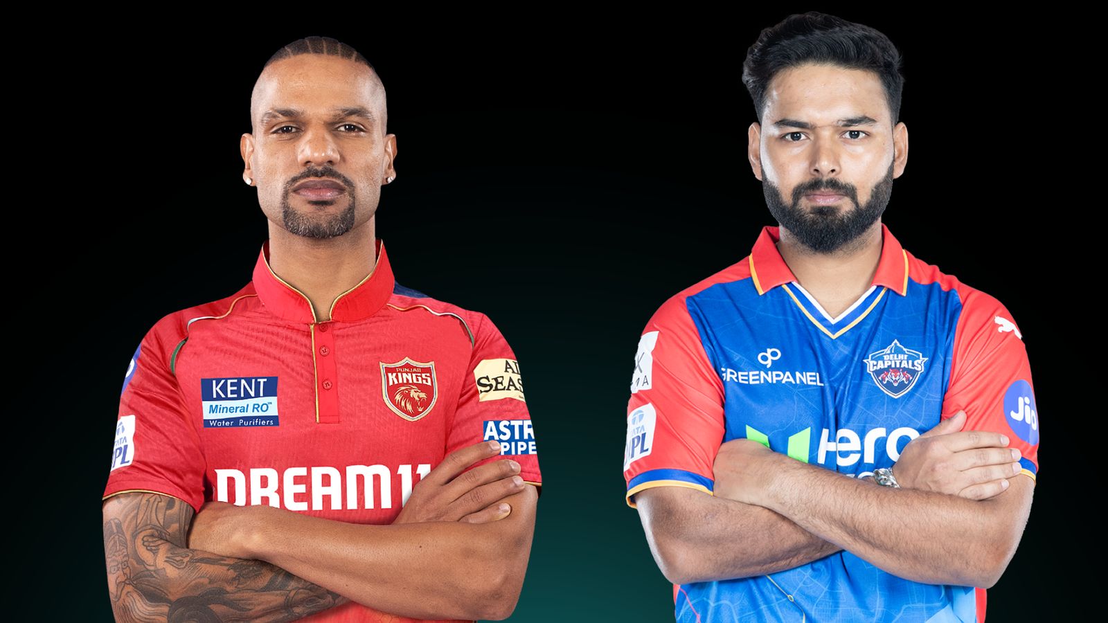 PBKS vs DC IPL 2024: Rishabh Pant includes 4 overseas batters in Delhi's playing XI on his storied comeback against Punjab Kings Punjab Kings' Punjab Kings (left) and Delhi Capitals captain Rishabh Pant.