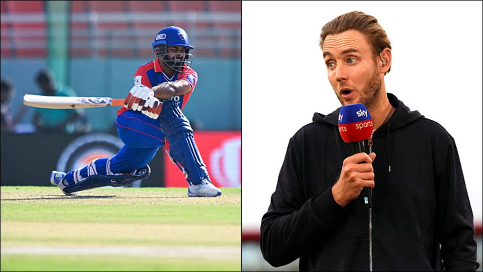 Not Yuvraj Singh, Stuart Broad calls Rishabh Pant 'the most fearless batter' he bowled to, says 'don't be surprised if he...' Rishabh Pant plays a reverse sweep on his comeback; former England cricketer Stuart Broad (Getty Images)
