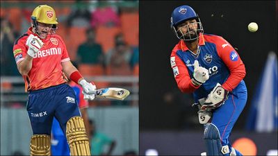 PBKS vs DC: Rishabh Pant's comeback game ends in four-wicket defeat as English duo helps Punjab Kings start IPL 2024 with a win Liam Livingstone celebrates a win against Rishabh Pant's Delhi Capitals (Getty Images)