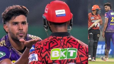 Gavaskar fumes at Harshit Rana's flying kiss antics to Mayank Agarwal during tense KKR vs SRH IPL clash, says 'Did the batsman do...' KKR's Harshit Rana was spotted giving a flying-kiss send off to Mayank Agarwal during KKR vs SRH clash. (Screengrab-X)