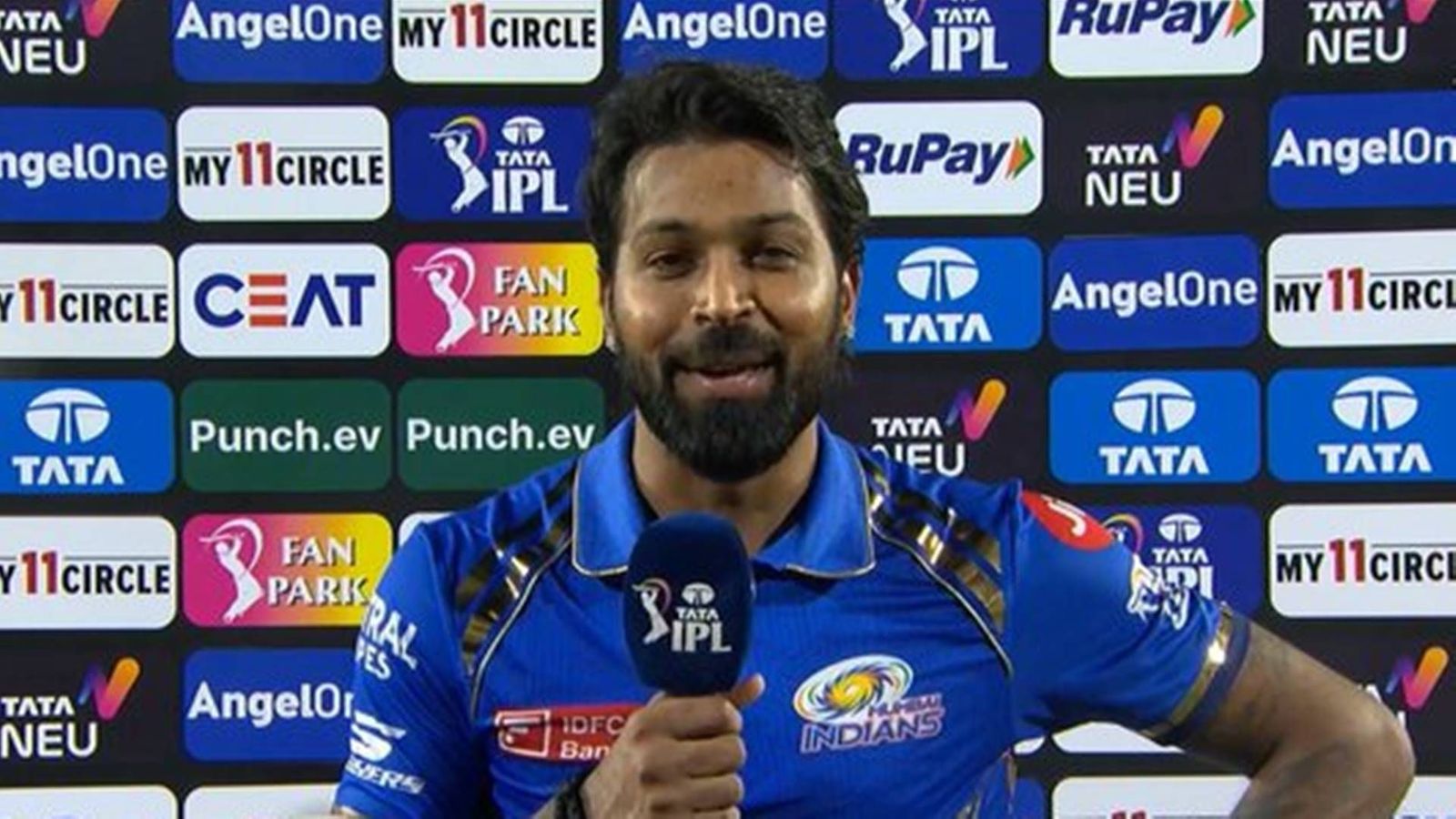 Hardik Pandya says 'bowlers were good' despite conceding record-breaking 277 for 3, calls Kwena Maphaka's bowling 'fantastic' Hardik Pandya after Mumbai Indians' 31-run loss to Sunrisers Hyderabad (Screengrab: X)