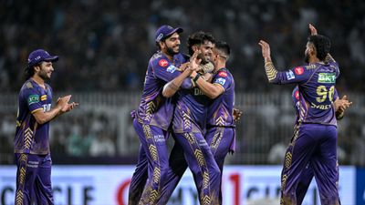Big News: KKR announce 16-yr-old as replacement for Mujeeb Ur Rehman ahead of IPL 2024 clash against Virat Kohli-starrer RCB KKR players celebrate with each other in this frame. (X)