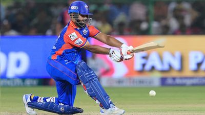 DC vs CSK: Rishabh Pant proves his 'spidey sense' is intact, hits 1st fifty after 465 days in friend-cum-mentor MS Dhoni's presence Delhi Capitals Rishabh Pant in this frame. (Getty)