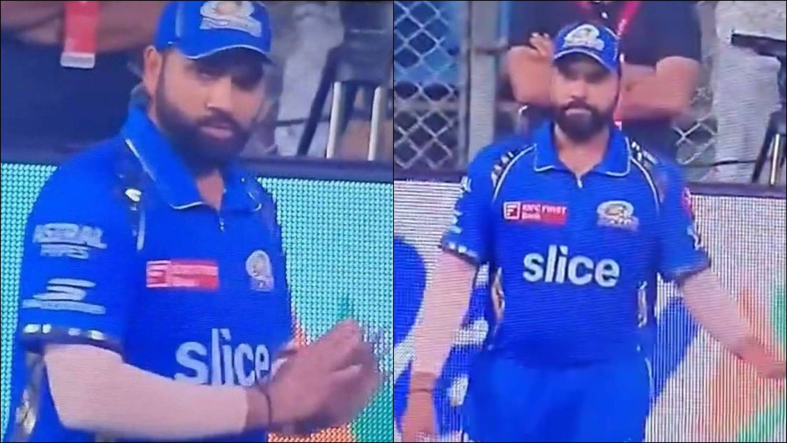 Rohit Sharma urges Mumbai crowd to stop booing captain Hardik Pandya, heartwarming gesture wins internet Rohit Sharma urges Mumbai crowd to stop booing captain Hardik Pandya, heartwarming gesture wins internet