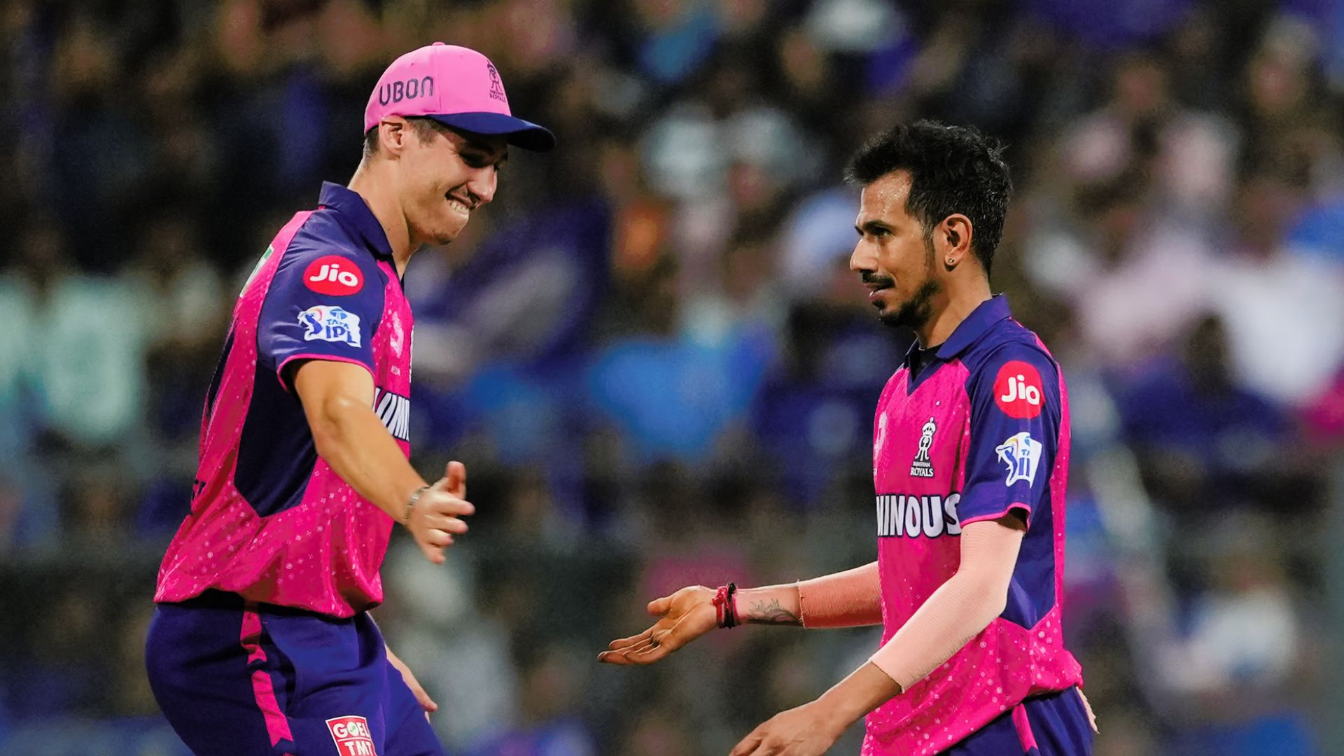 IPL 2024 Purple Cap standings: Mustafizur unchallenged at top, RR stars Chahal and Boult make stellar top 5 entry; here's full list Rajasthan Royals' star bowlers Trent Boult (left) and Yuzvendra Chahal in this frame. (Getty)
