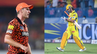 ‘Pat Cummins is a bit like MS Dhoni’: Aussie legend makes towering claim after SRH's stunning win over CSK in IPL 2024 clash SRH's skipper Pat Cummins (left) and CSK's star wicketkeeper-batter MS Dhoni in this frame. (Getty)