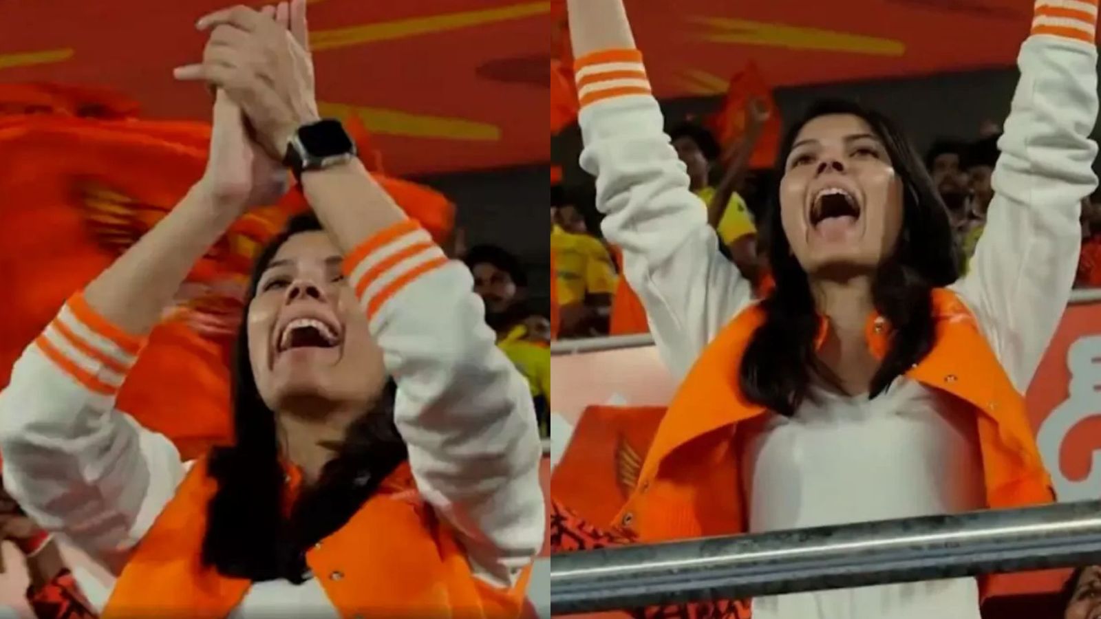 WATCH - Kavya Maran's priceless reaction to Sunrisers Hyderabad's win against Chennai Super Kings goes viral WATCH - Kavya Maran's priceless reaction to Sunrisers Hyderabad's win against Chennai Super Kings goes viral