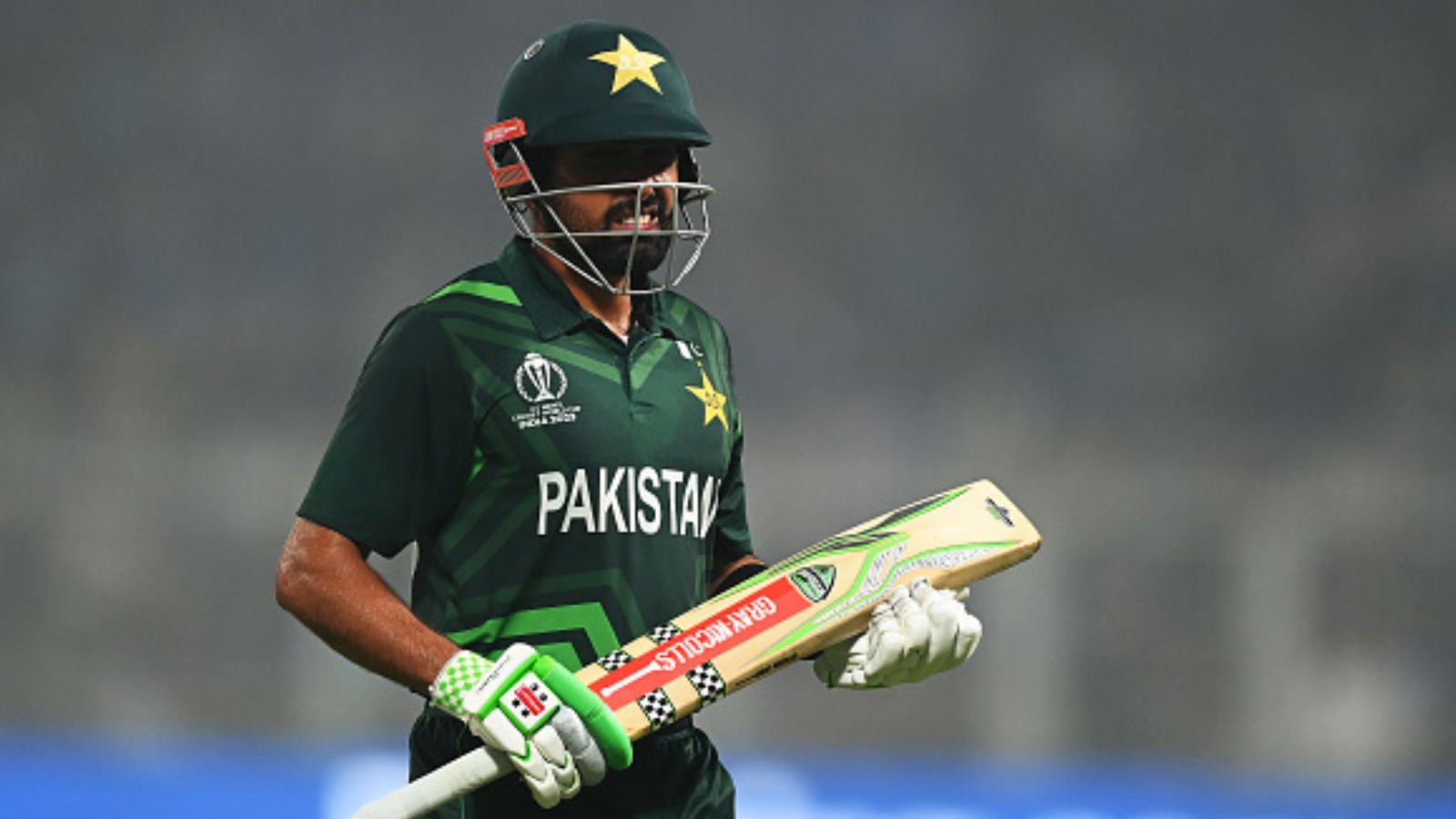 'Babar Azam was finding it challenging to cope with pressure of Pakistan's captaincy..': Ex-PCB chief Zaka Ashraf's big revelation Pakistan captain Babar Azam in this frame. (Getty)
