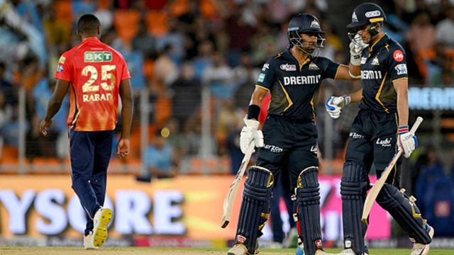 LSG vs GT: Shubman Gill replaces Wriddhiman Saha with Karnataka-born wicketkeeper-batter; here are their playing XIs GT openers Shubman Gill and Wriddhiman Saha (Getty Images)